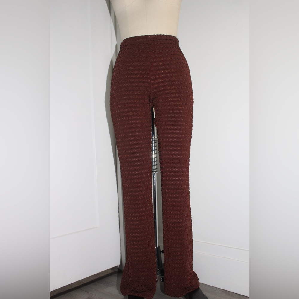 Popcorn Textured Pants
